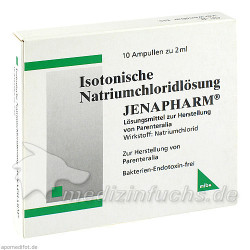 ISOTONISCHE NATRIUMCHLORID, 10X2 ML – PZN 4014789
