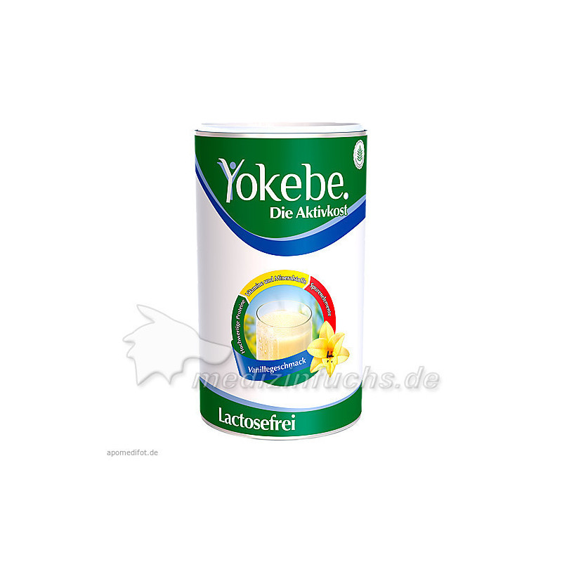 YOKEBE lactosefrei Vanille Pulver, 500 G – PZN 9213950