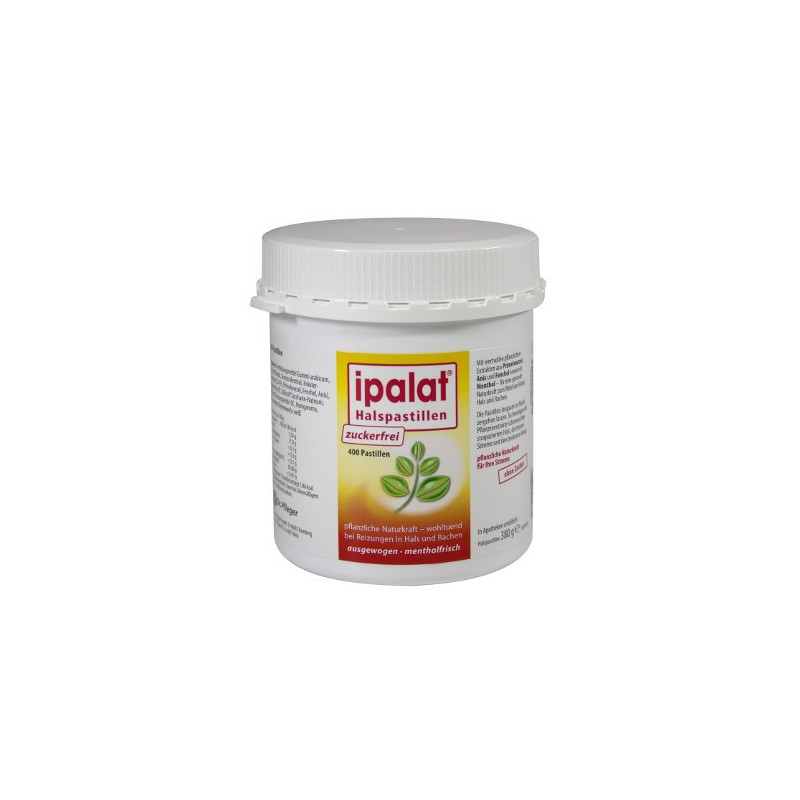 Ipalat Halspastillen zuckerfrei, 400 ST – PZN 6159842