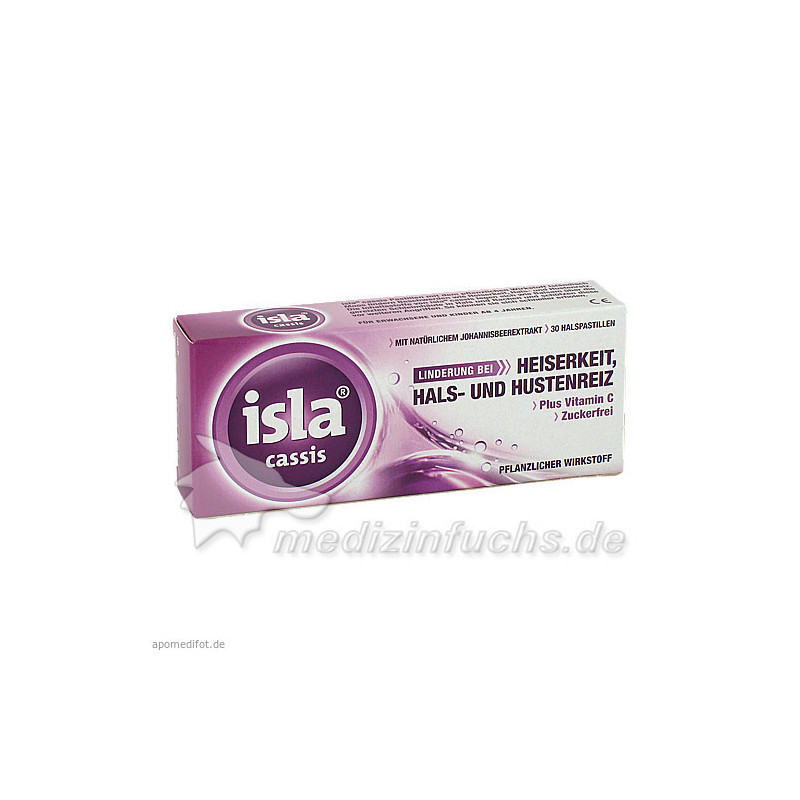 Isla-Cassis Pastillen, 30 ST – PZN 3396814