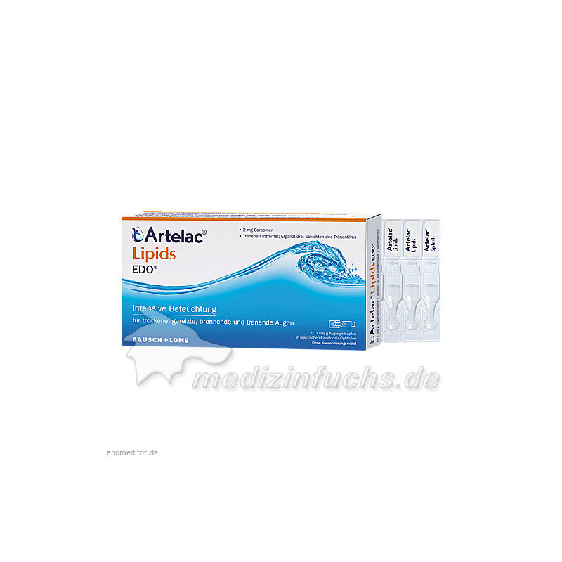 Artelac Lipids EDO, 10X0.6 G – PZN 7707056