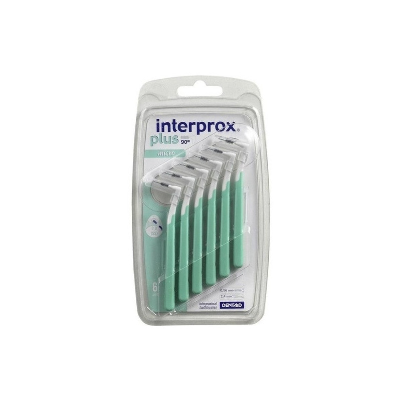 interprox plus micro grün Interdentalbürste, 6 ST – PZN 5703605