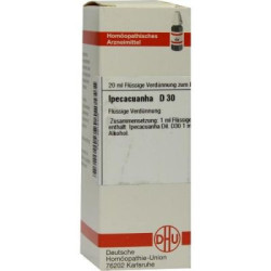 Ipecacuanha D 30 Dilution (20 ml) – PZN 2615438