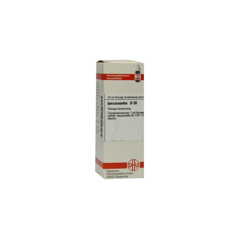 Ipecacuanha D 30 Dilution (20 ml) – PZN 2615438