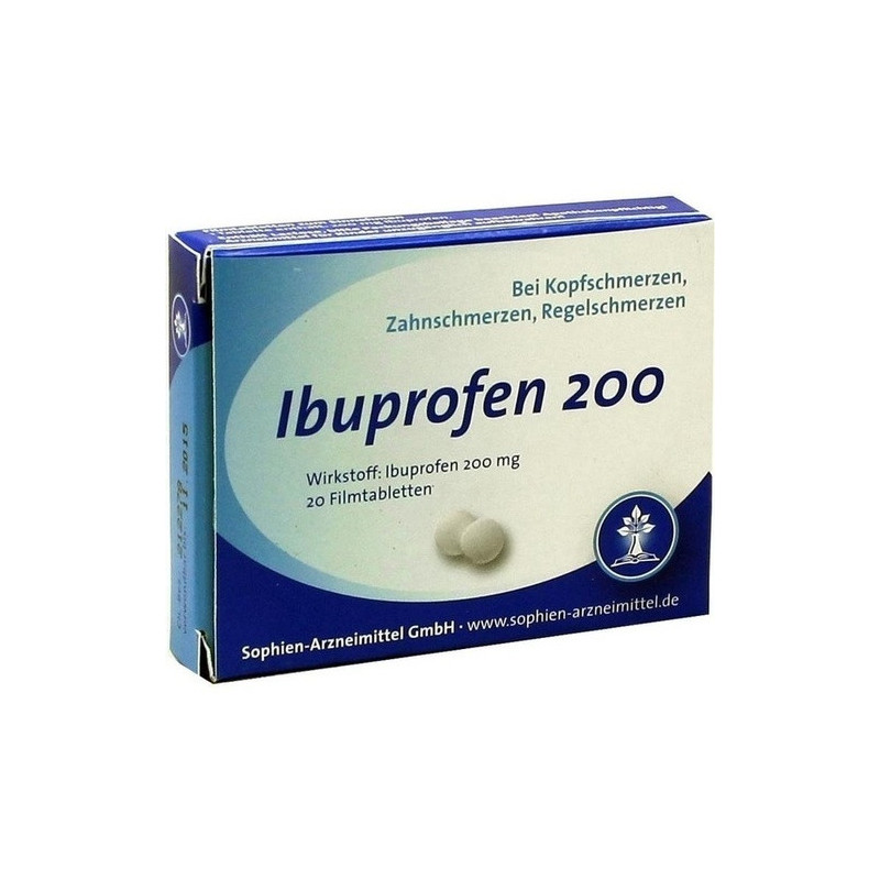 Ibuprofen Sophien 200, 20 ST – PZN 1717355