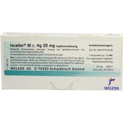 Iscador M c. Hg 20mg, 7X1 ML – PZN 1385752