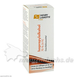 Isopropylalkohol 70% (V/V), 200 ML – PZN 10042778