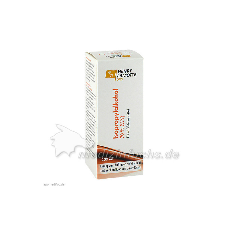 Isopropylalkohol 70% (V/V), 200 ML – PZN 10042778