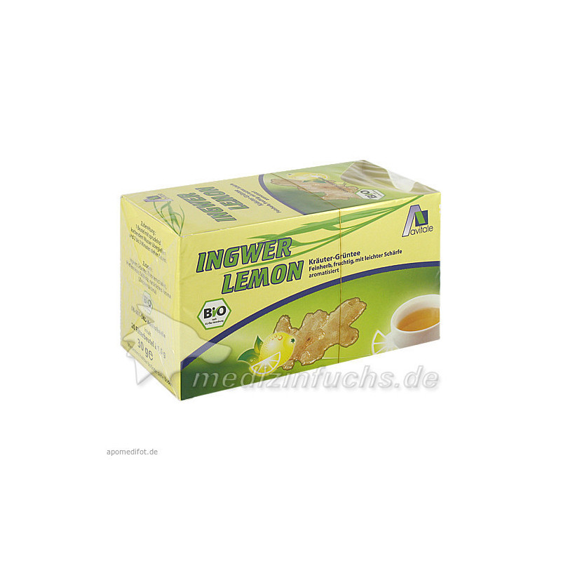 Ingwer Lemon Biotee, 20 ST – PZN 7108717