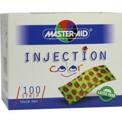 INJECTION strip color 39x18mm Kinderpfl.Master-Aid, 100 ST – PZN 7686963