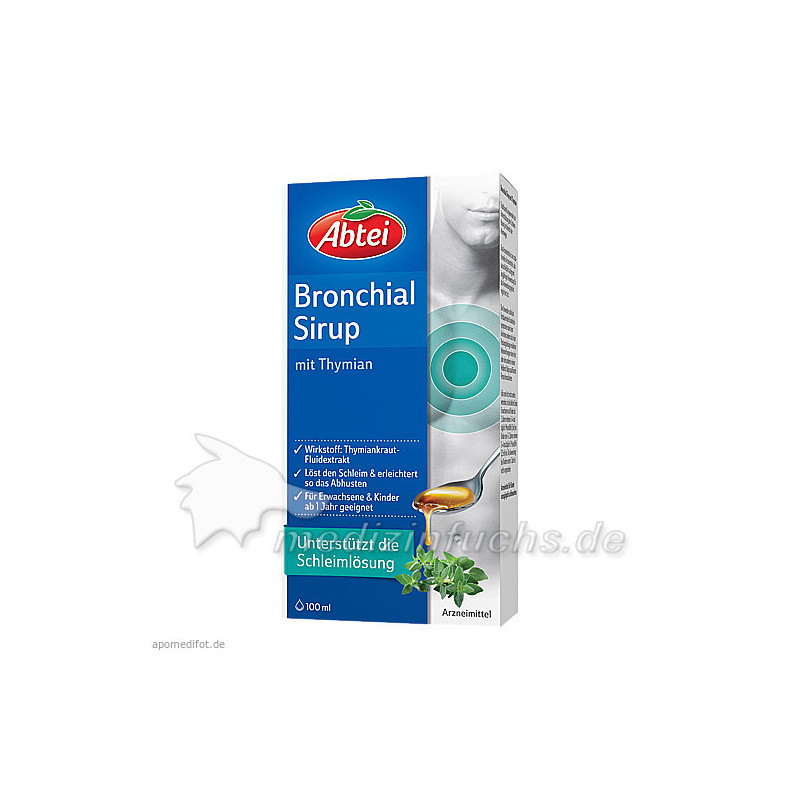 Abtei Bronchial Sirup mit Thymian, 100 ML – PZN 4835776
