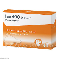 IBU 400 Dr. Mann, 20 ST – PZN 10853471