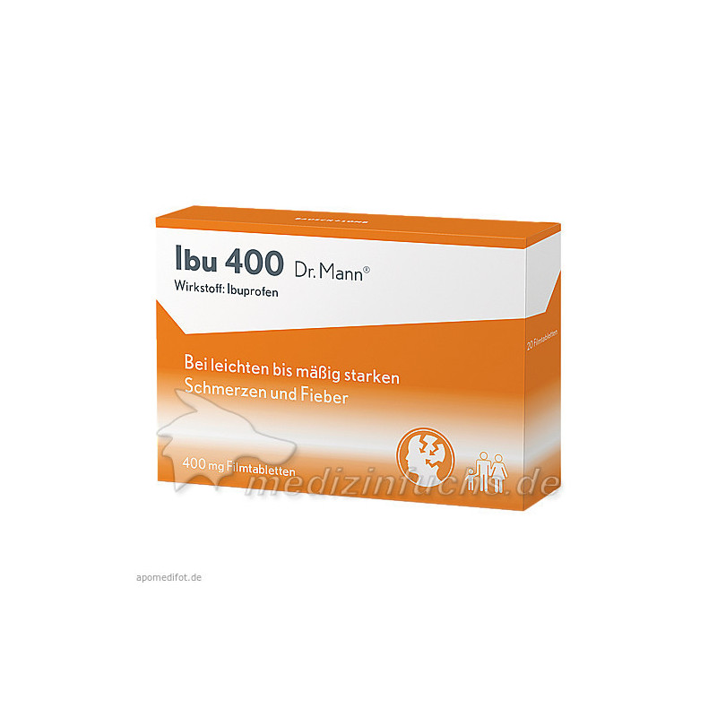 IBU 400 Dr. Mann, 20 ST – PZN 10853471