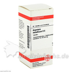 ARGENTUM MET D 6, 80 ST – PZN 2625626