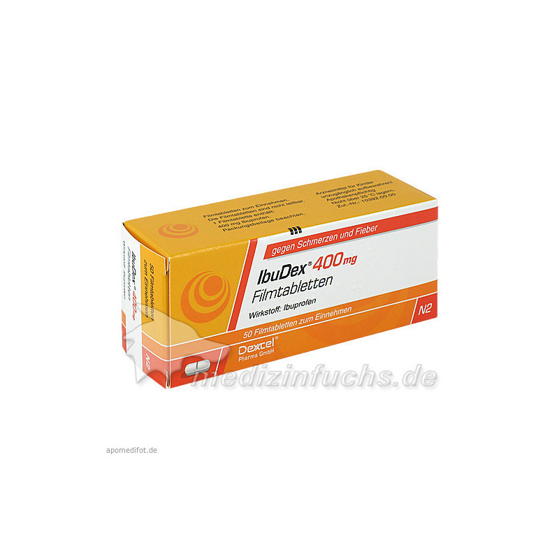 IbuDex 400mg, 50 ST – PZN 9294687