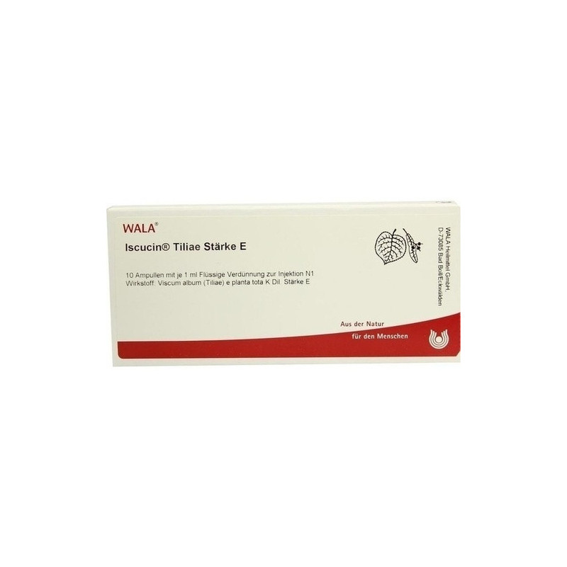 ISCUCIN TILIAE STAERKE E, 10X1 ML – PZN 4429562