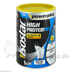 Isostar Powerplay High Protein 90 Neutral, 750 G – PZN 7762061