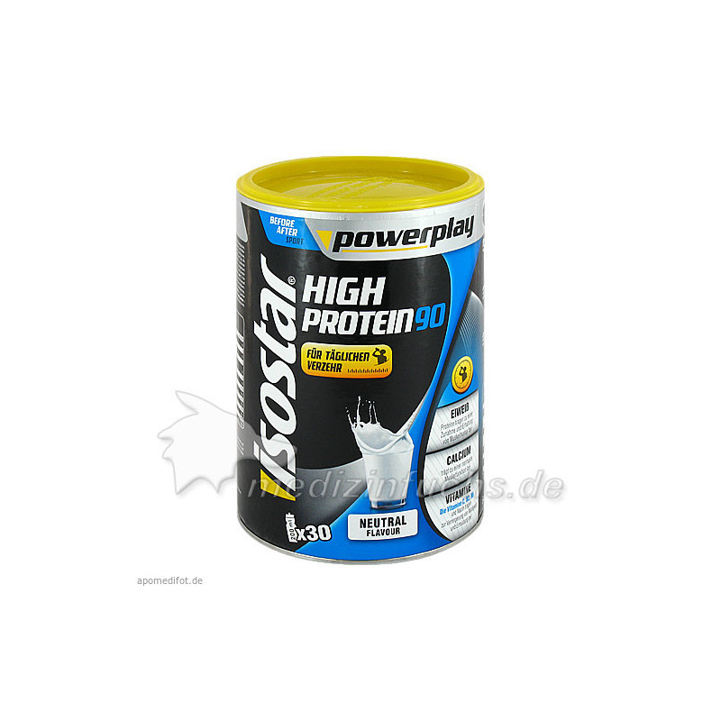 Isostar Powerplay High Protein 90 Neutral, 750 G – PZN 7762061