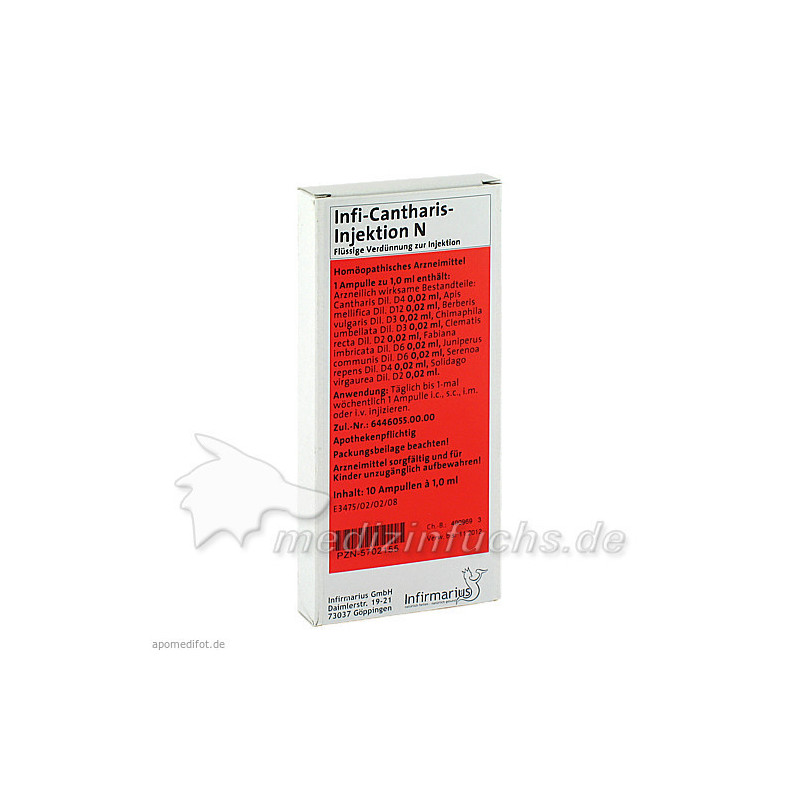 Infi-Cantharis-Injektion N, 10X1 ML – PZN 5702155