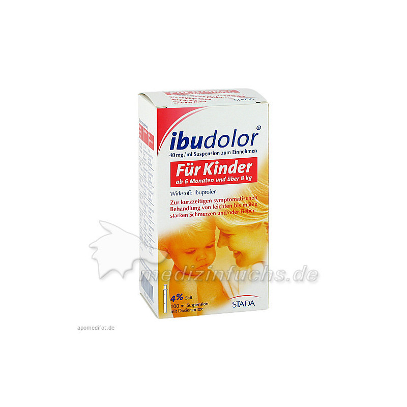 Ibudolor 40mg/ml Suspension zum Einnehmen, 100 ML – PZN 6826250