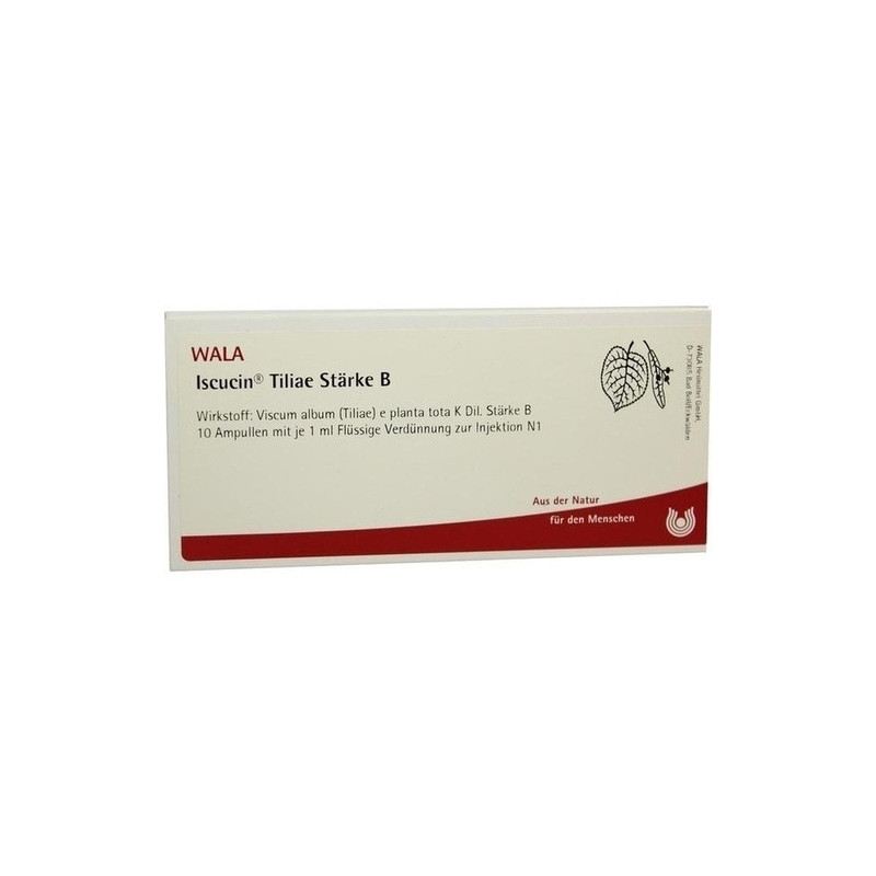 ISCUCIN TILIAE STAERKE B, 10X1 ML – PZN 4429496