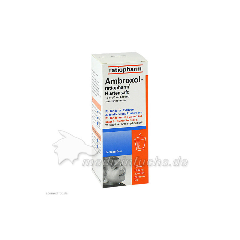 Ambroxol-ratiopharm Hustensaft, 100 ML – PZN 563105