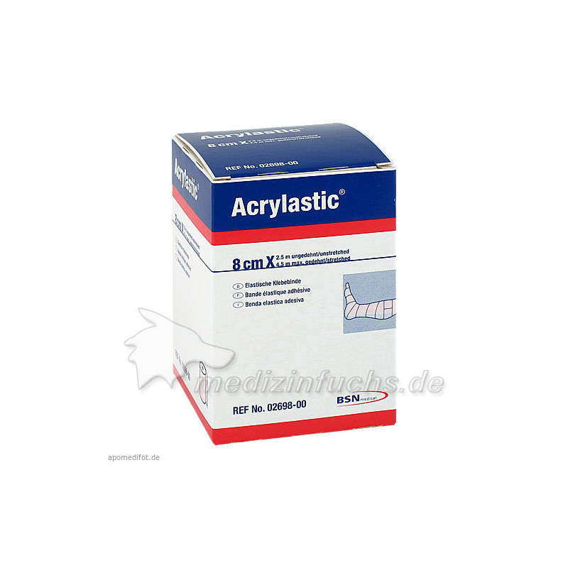 ACRYLASTIC 2.5mx8cm, 1 ST – PZN 503646