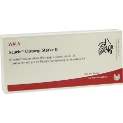 ISCUCIN CRATAEGI STAERKE D, 10X1 ML – PZN 3083305