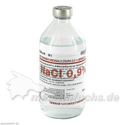 ISOTONISCHE KOCHSALZLOESUNG 0.9%, 500 ML – PZN 4604462
