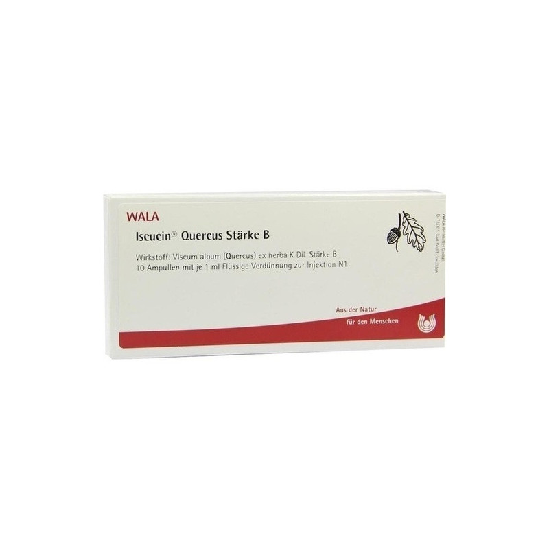 ISCUCIN QUERCUS STAERKE B, 10X1 ML – PZN 3083392