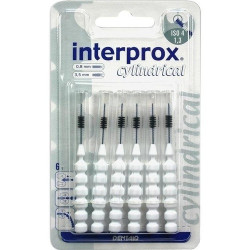 interprox reg cylindrical weiss Interdentalbür.Bl., 6 ST – PZN 9043324