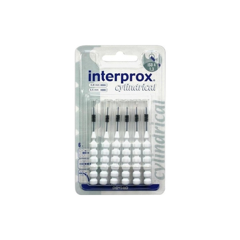 interprox reg cylindrical weiss Interdentalbür.Bl., 6 ST – PZN 9043324