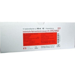 Isotonische Natriumchlorid-Lösung 0.9% EIFELFANGO, 10X100 ML – PZN 4032971