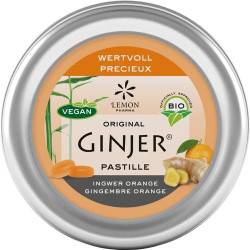 Ingwer GINJER Pastillen BIO, 40 G – PZN 10309508