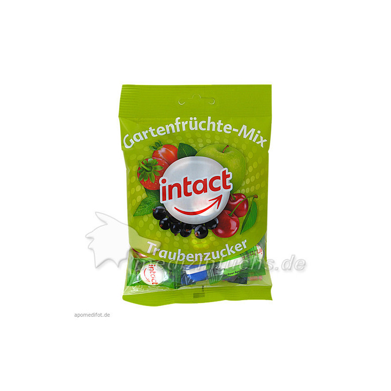 intact Traubenz. Gartenfrüchte-Mix, 75 G – PZN 10962013