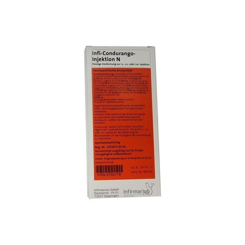 Infi-Condurango-Injektion N, 10X1 ML – PZN 5702178
