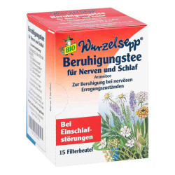 Wurzelsepp Beruhigungstee für Nerven und Schlaf (15 stk) – PZN 350415