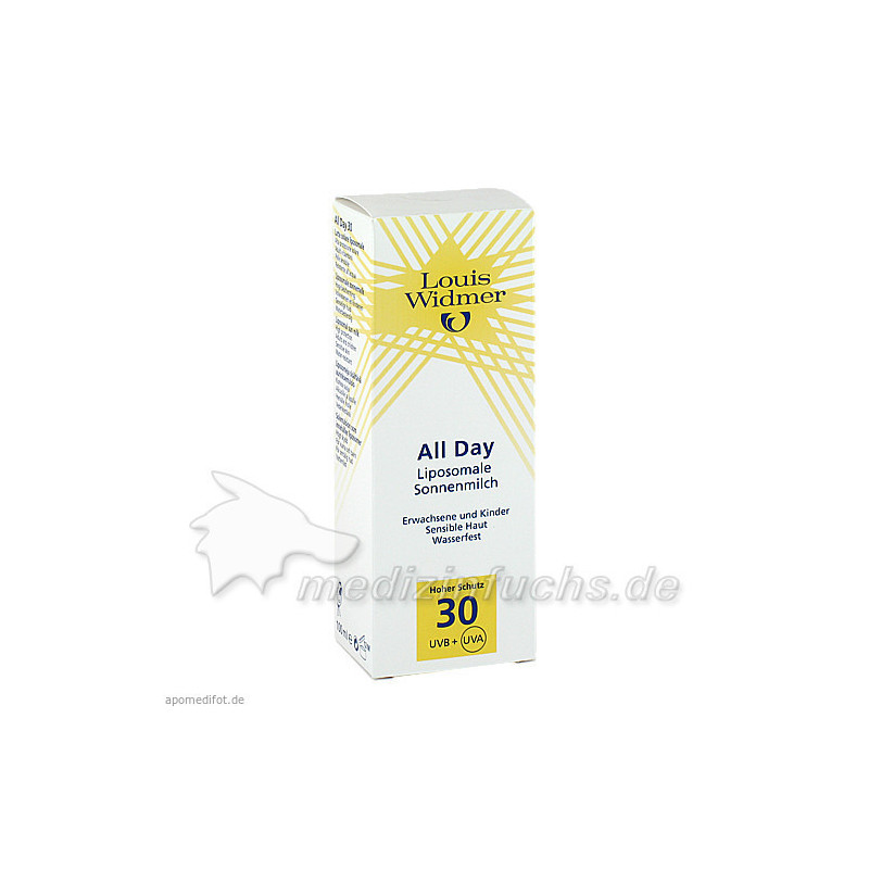WIDMER All Day 30 Milch leicht parf, 100 ML – PZN 9384634