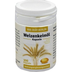 Weizenkeimöl-Kapseln BIO DIÄT, 100 ST – PZN 1880049