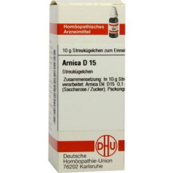 Arnica D 15 Globuli (10 g) – PZN 4205041