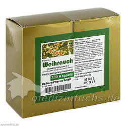 WEIHRAUCH BIOXERA Kapseln, 300 ST – PZN 8417283