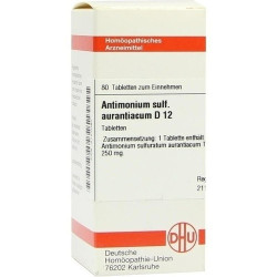 ANTIMONIUM SULF AURANT D12, 80 ST – PZN 2127087