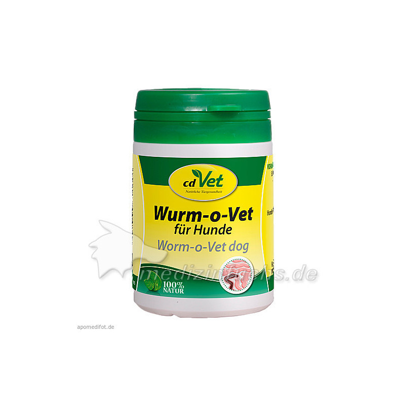WURM-o-Vet Pulver f.Hunde, 25 G – PZN 9508303