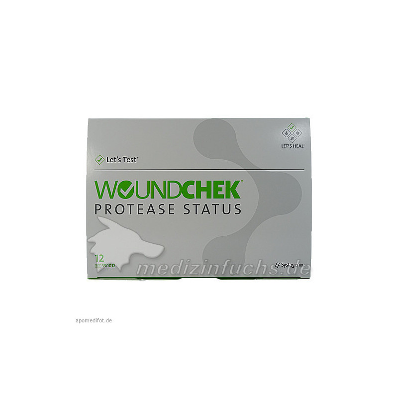 WOUNDCHEK Protease Status KIT Test, 12 ST – PZN 9390391