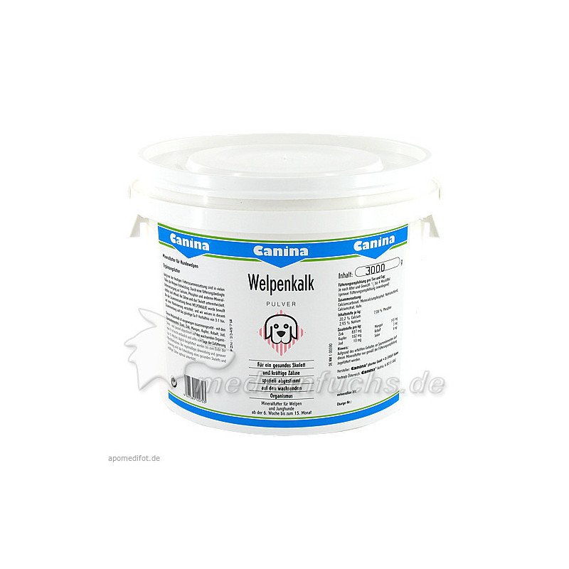 WELPENKALK Pulver, 3000 G – PZN 3345716