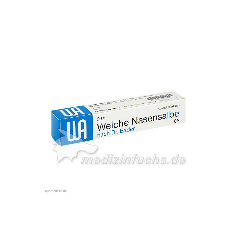 WEICHE NASENSALBE n. Dr. Bader, 20 G – PZN 7140520