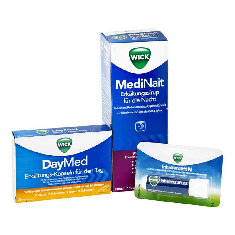 Wick MediNait, DayMed und Inhalierstift N Set (1 stk) – PZN 8100088