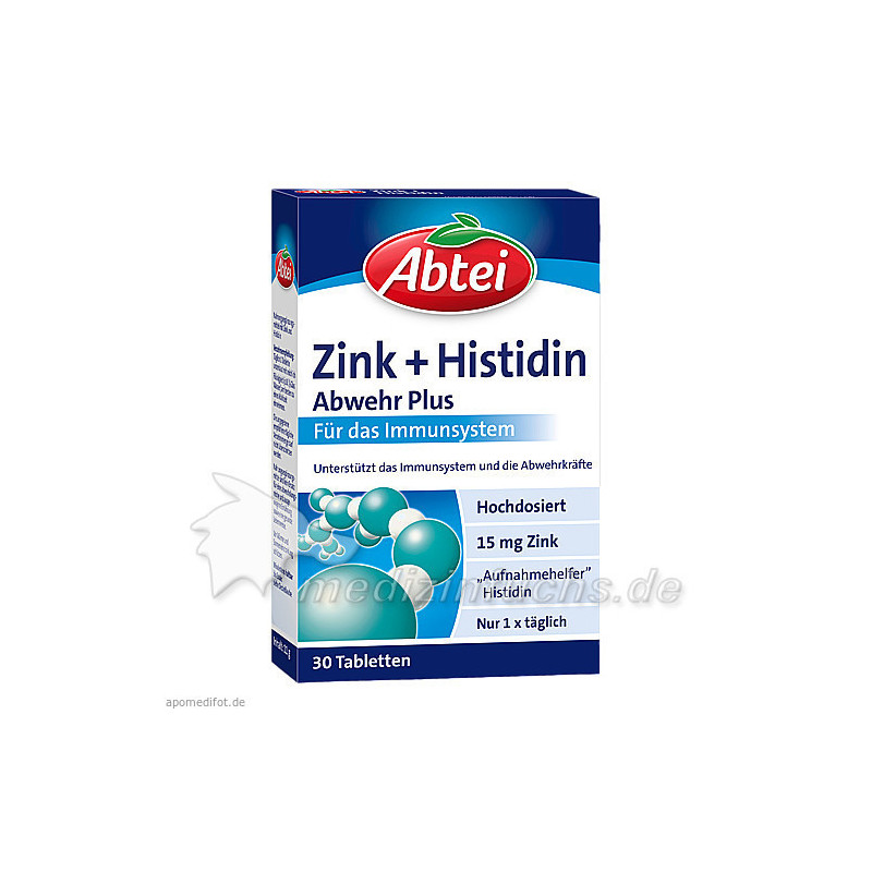 Abtei Zink+Histidin, 30 ST – PZN 3972761