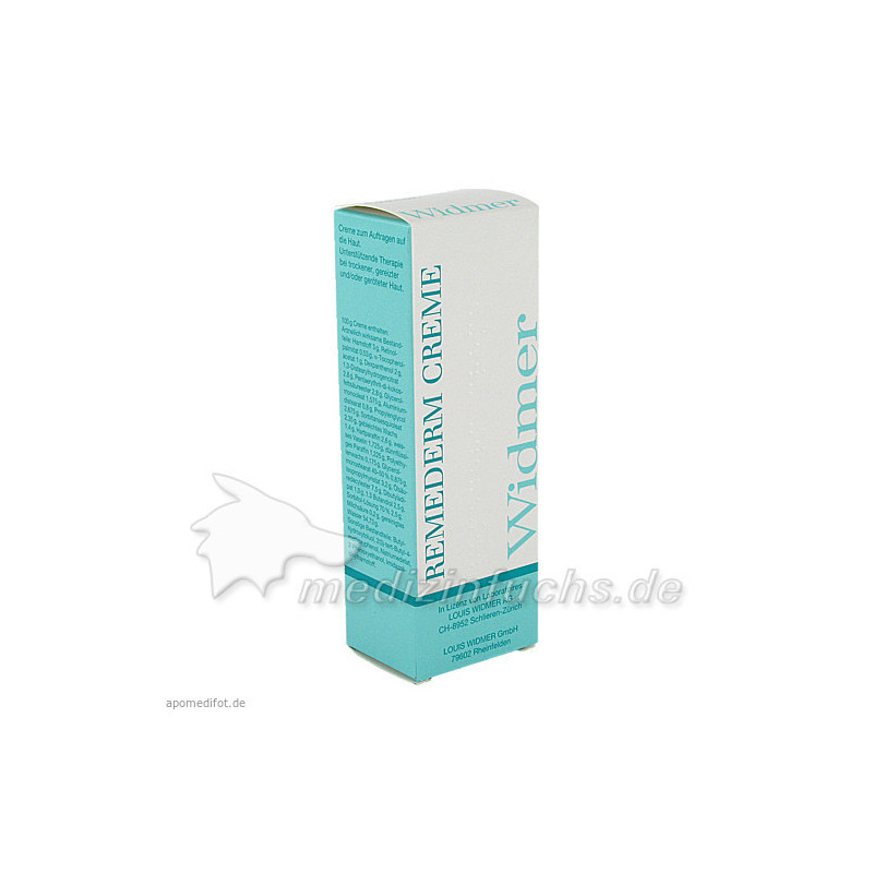 WIDMER Remederm Creme unparf, 75 G – PZN 4414922