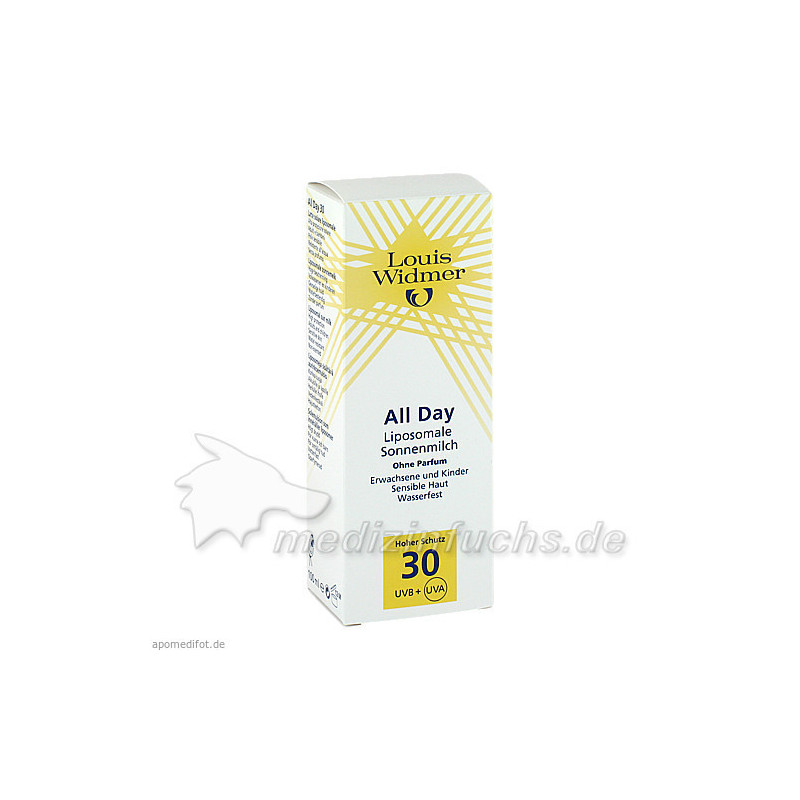 WIDMER All Day 30 Milch unparf, 100 ML – PZN 9384657